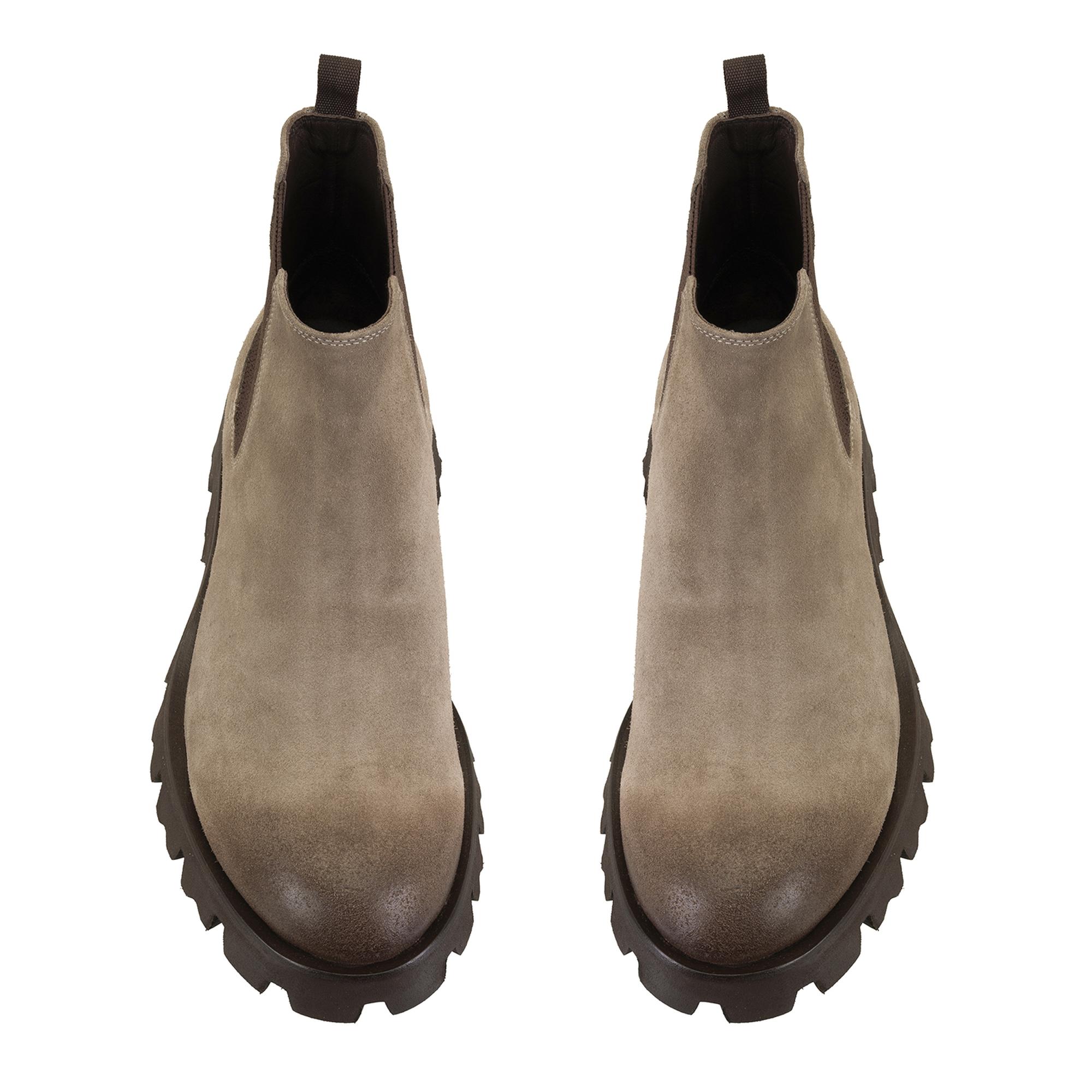 Everet Vizon Erkek Lastikli Deri Chelsea Bot