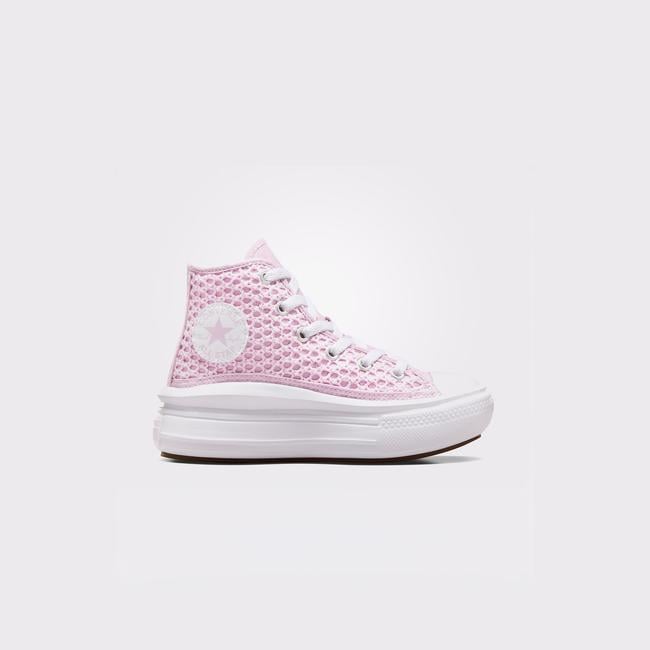  Converse Chuck Taylor All Star Move Çocuk Pembe Platform Sneaker