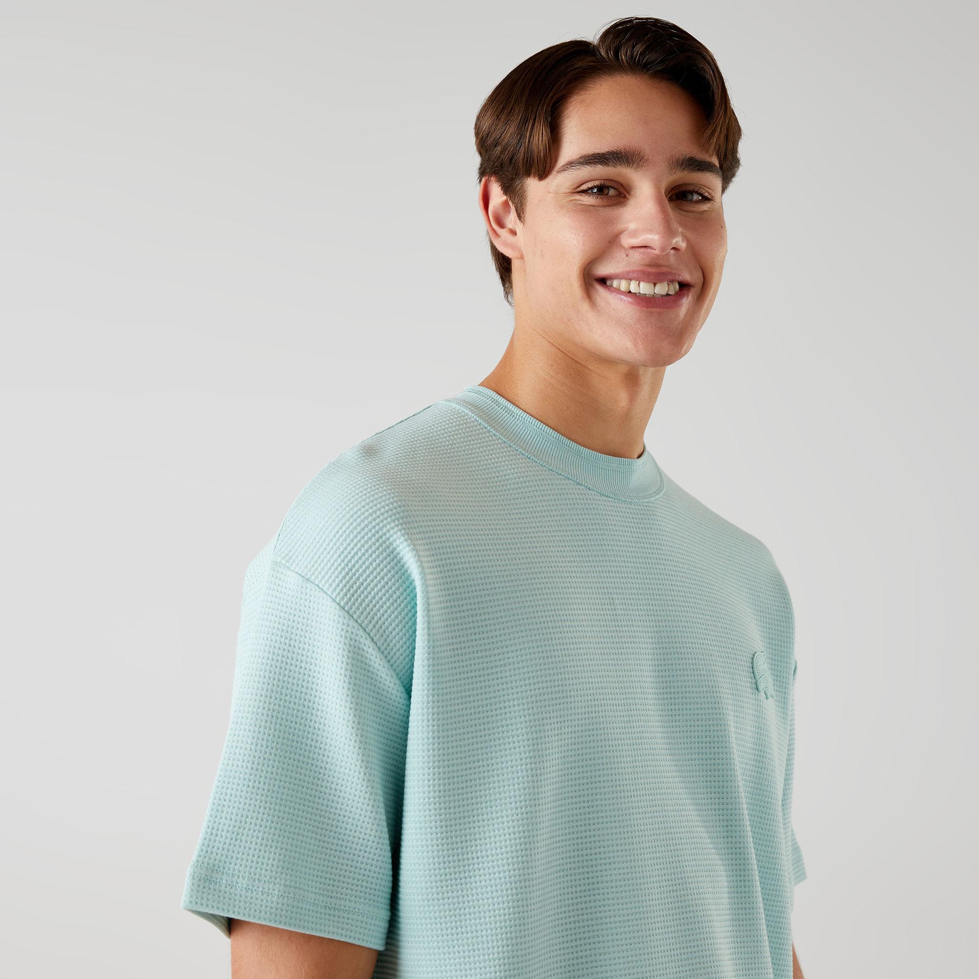 Lacoste x House of SuperStep Erkek Yeşil T-Shirt