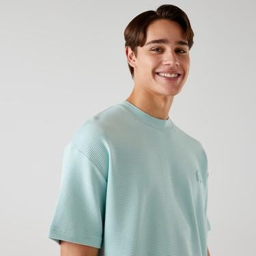  Lacoste x House of SuperStep Erkek Yeşil T-Shirt