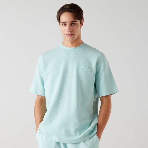  Lacoste x House of SuperStep Erkek Yeşil T-Shirt