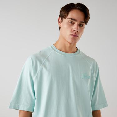  Lacoste x House of SuperStep Erkek Yeşil T-Shirt
