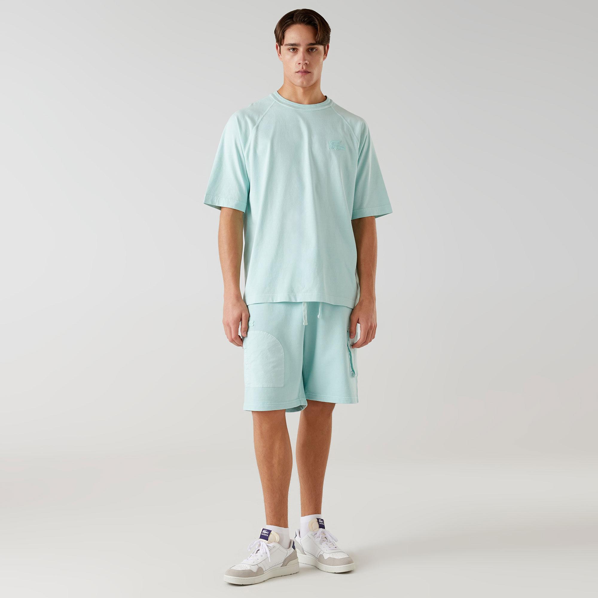 Lacoste x House of SuperStep Erkek Yeşil T-Shirt