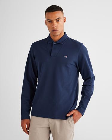  GANT Erkek Lacivert Slim Fit Polo