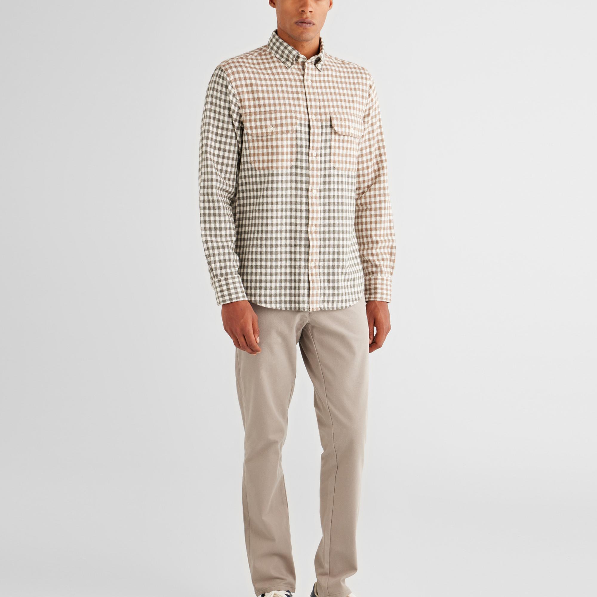 GANT Erkek Gri Slim Fit Pantolon