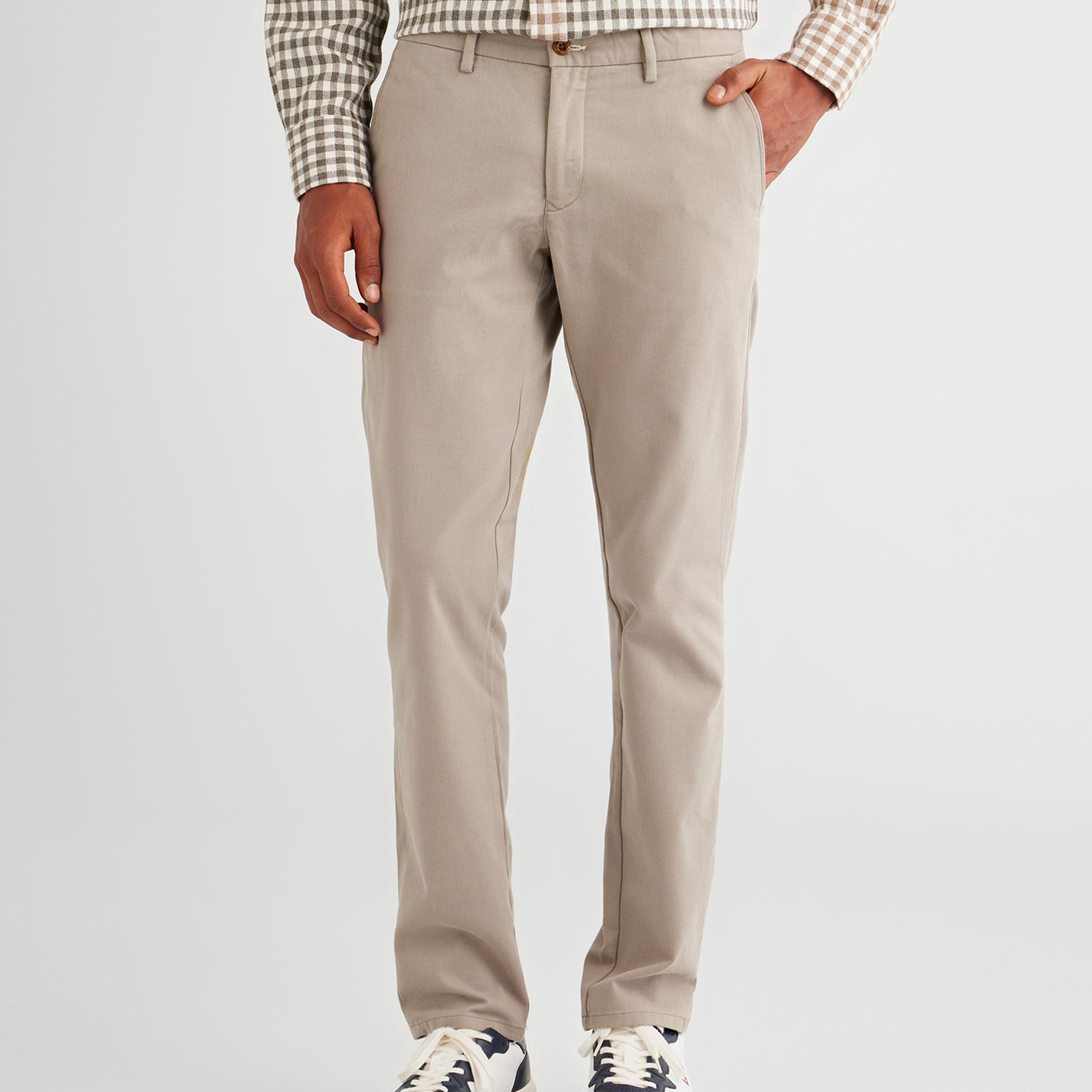 GANT Erkek Gri Slim Fit Pantolon