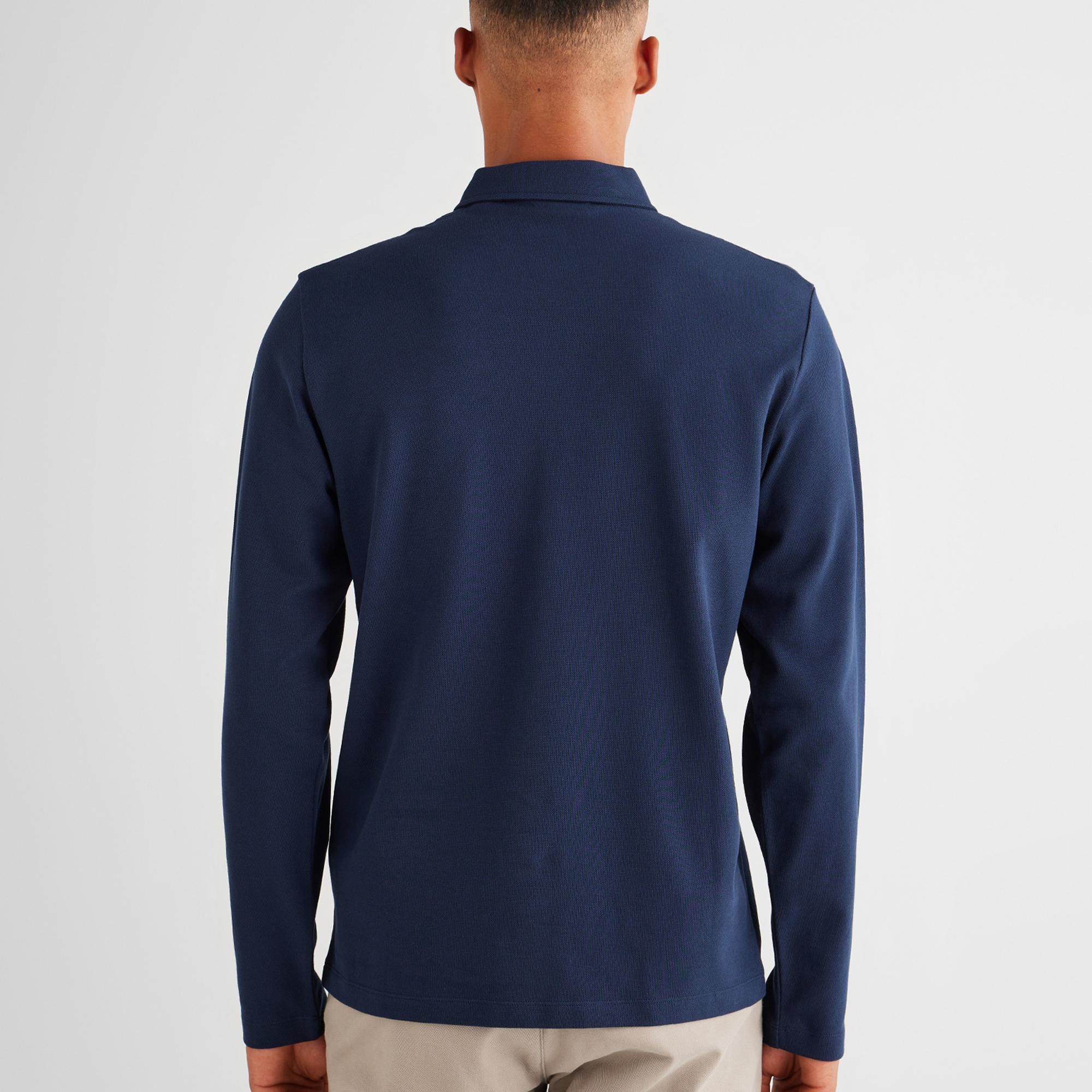 GANT Erkek Lacivert Slim Fit Polo