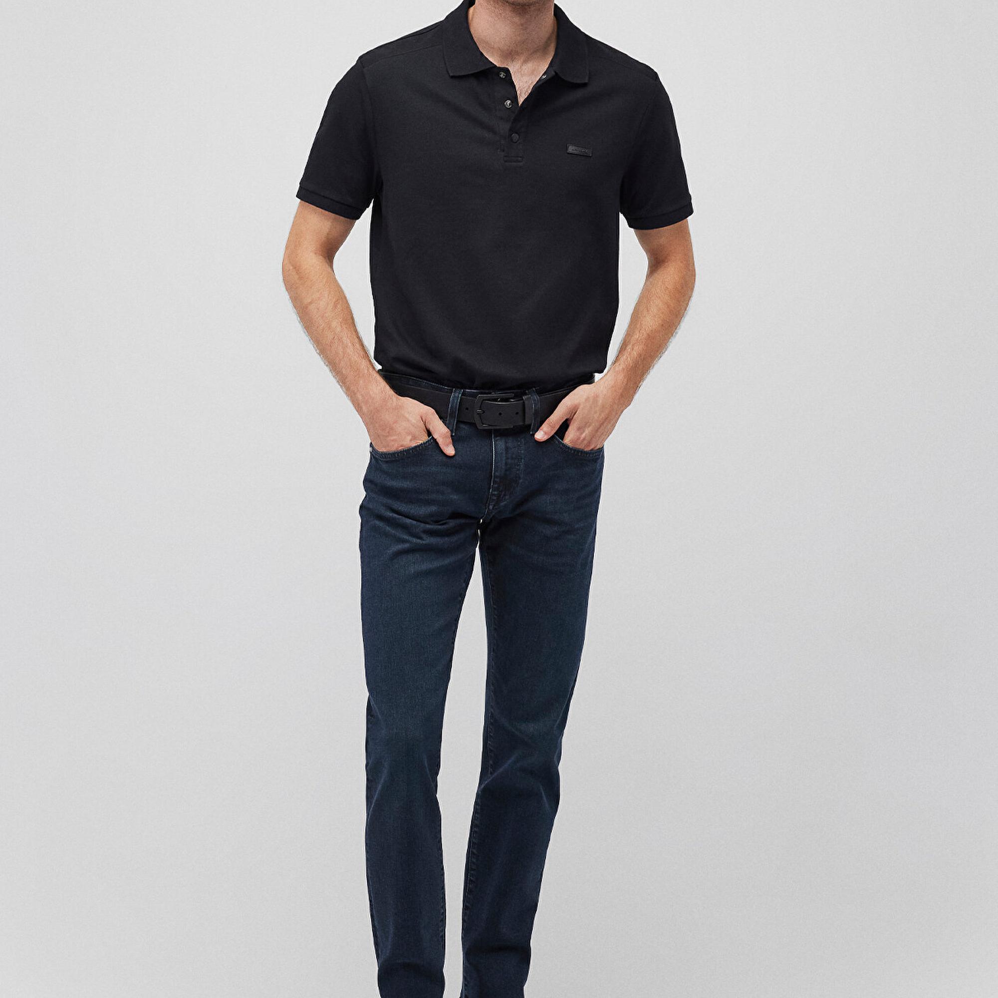 Mavi Jake Lux Black Puslu Vintage Koyu Mavi Jean Pantolon 0042287868