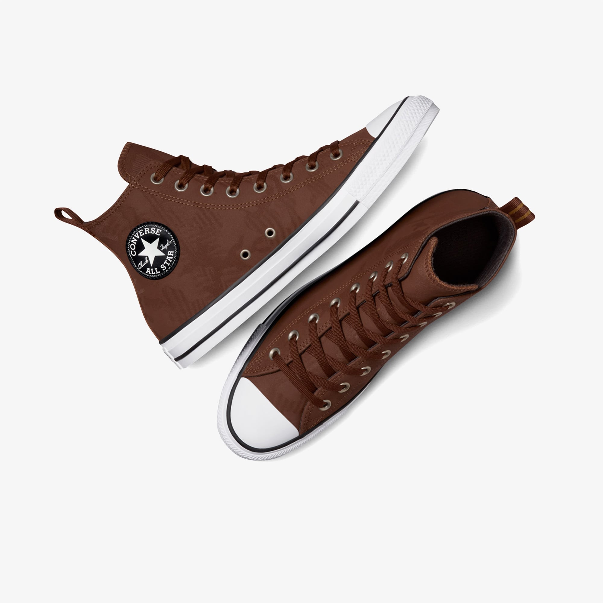 Converse Chuck Taylor All Star Unisex Kahverengi Deri Sneaker - Görsel 7