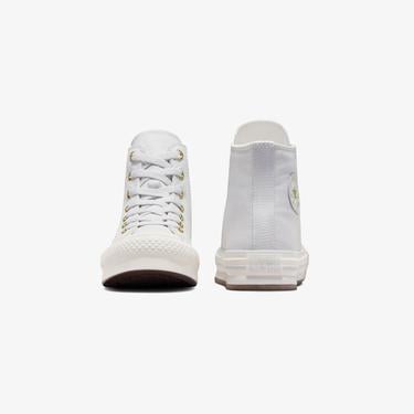  Converse Chuck Taylor All Star EVA Lift Genç Gri Platform Sneaker