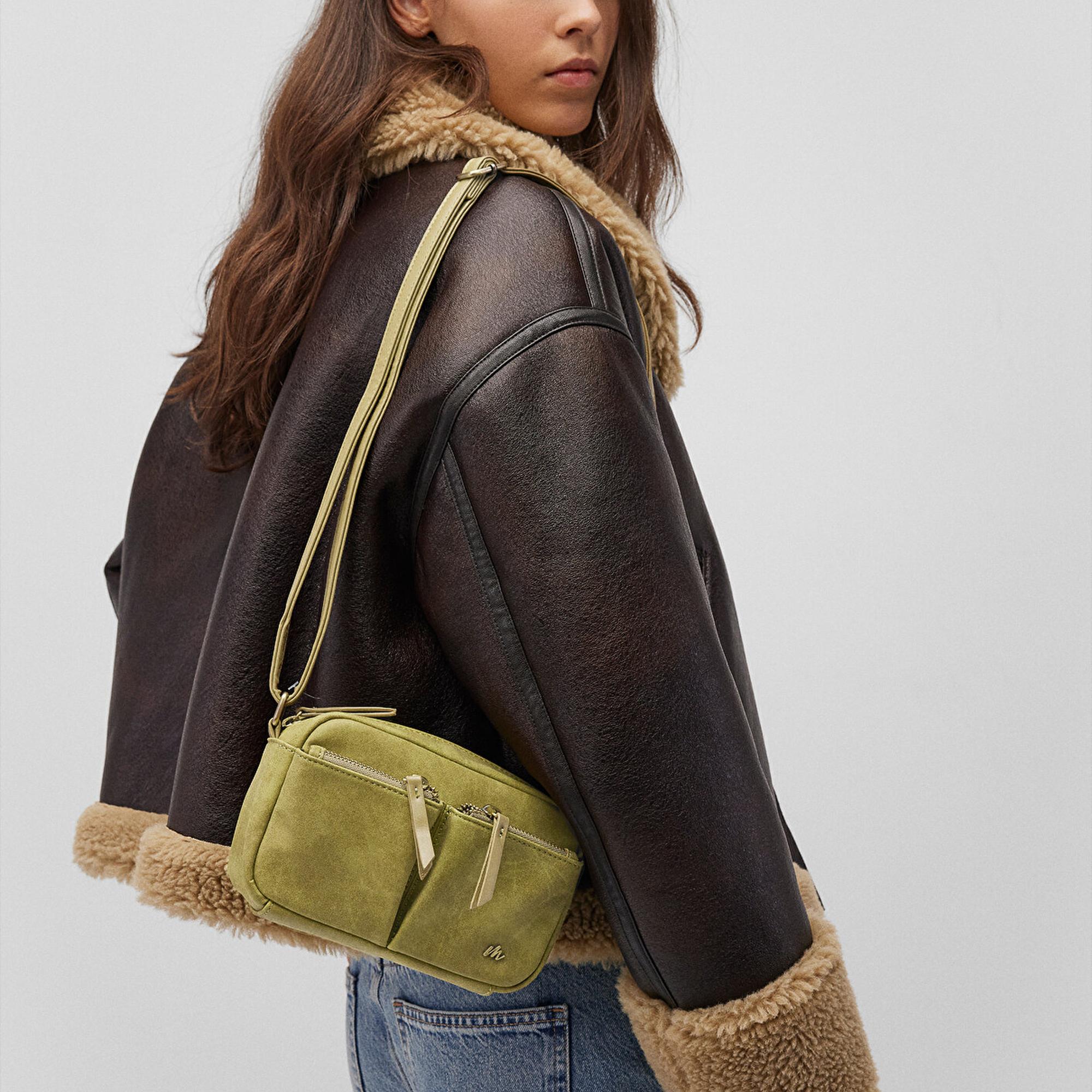 Mavi Yeşil Çapraz Çanta 1912638-85543