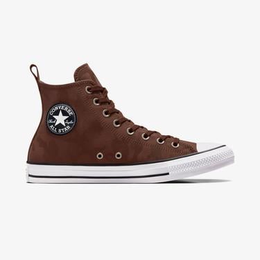  Converse Chuck Taylor All Star Unisex Kahverengi Deri Sneaker