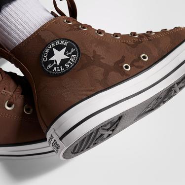  Converse Chuck Taylor All Star Unisex Kahverengi Deri Sneaker