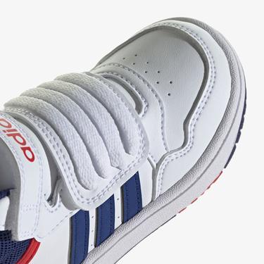 adidas Hoops Mid 3.0 Bebek Beyaz Spor Ayakkabı