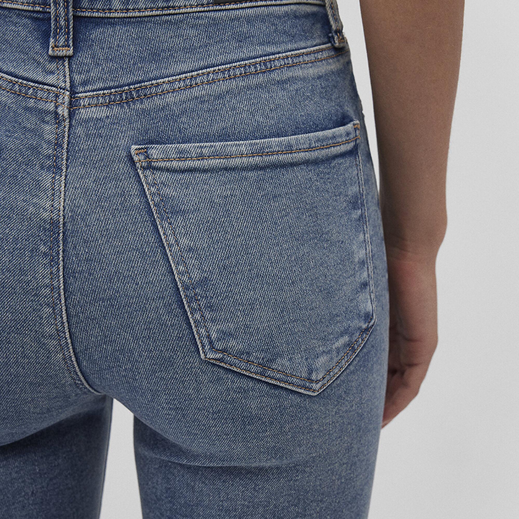 Mavi Serenay Gold Shape Puslu Indigo Mavisi Jean Pantolon 100980-87796