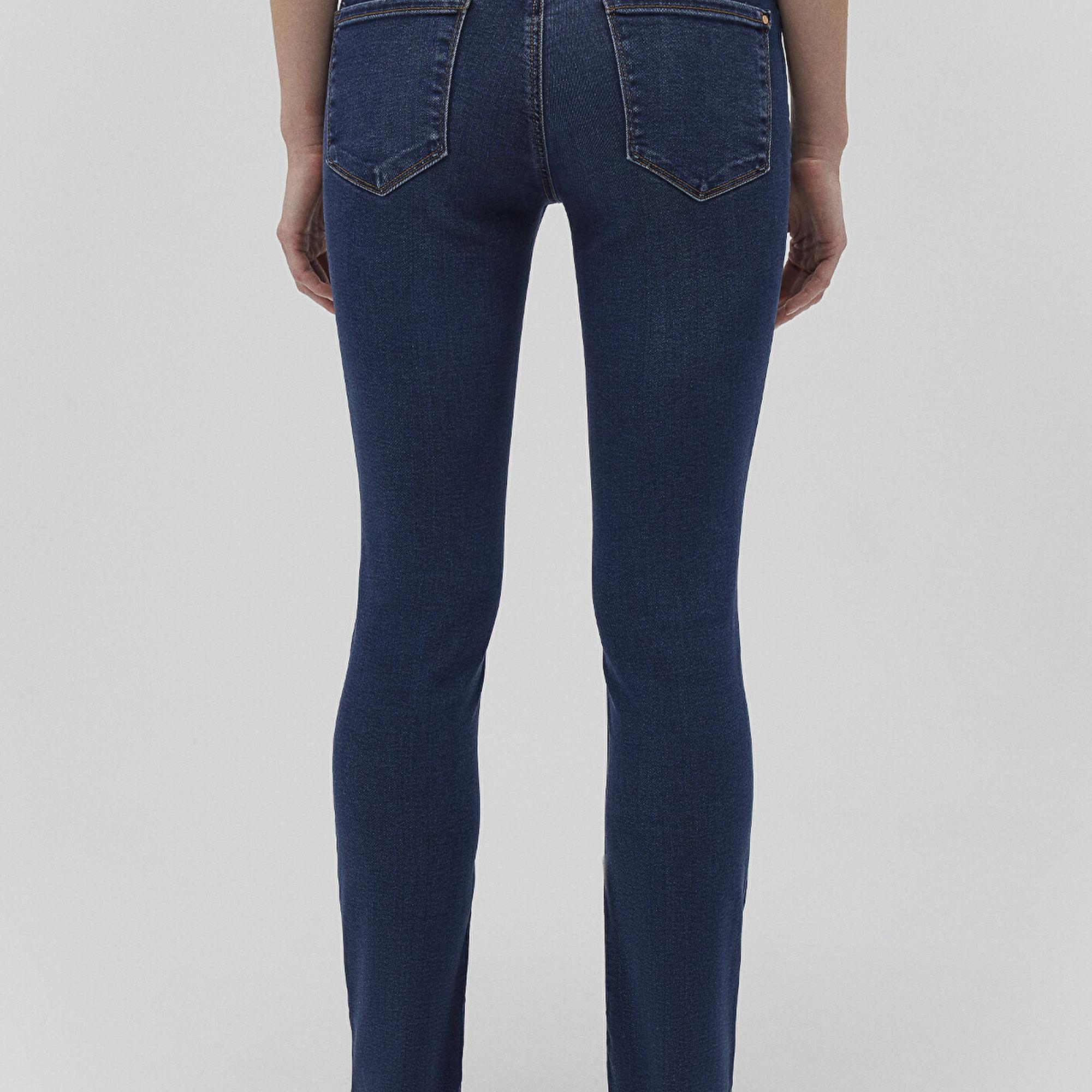 Mavi Mona Gold Klasik Vintage Koyu Mavi Jean Pantolon 1049787784