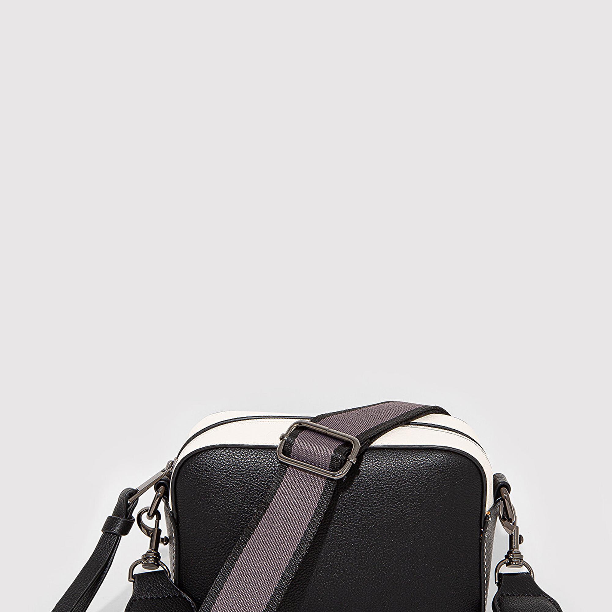 Mavi Siyah Askılı Antrasit Çapraz Çanta 1910084-88035