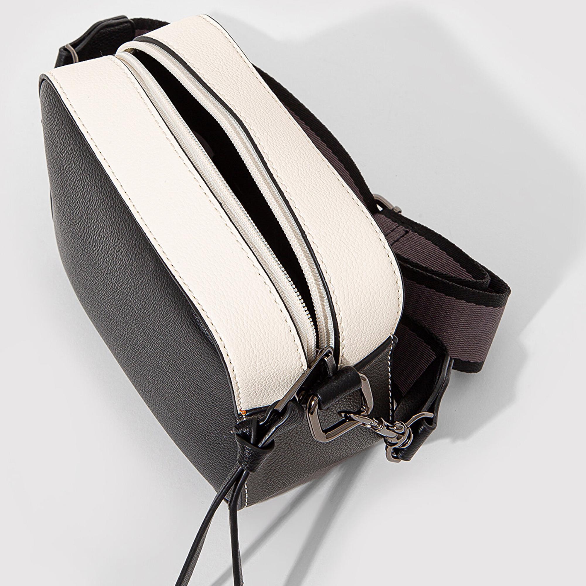 Mavi Siyah Askılı Antrasit Çapraz Çanta 1910084-88035