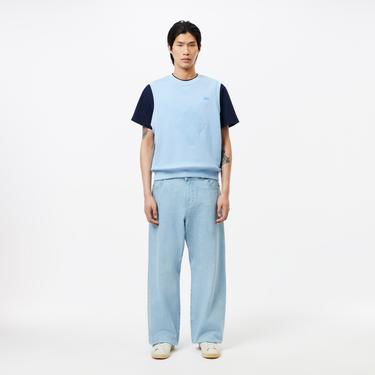  Lacoste Erkek Classic Fit Bisiklet Yaka Lacivert T-Shirt