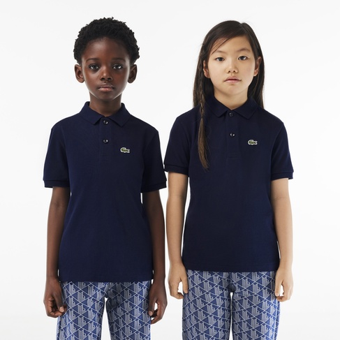  Lacoste Çocuk Regular Fit Lacivert Polo