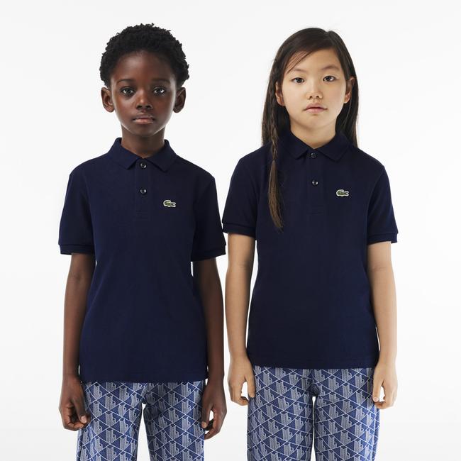  Lacoste Çocuk Regular Fit Lacivert Polo