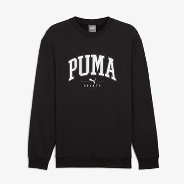  Puma Squad Erkek Siyah Günlük Sweatshirt