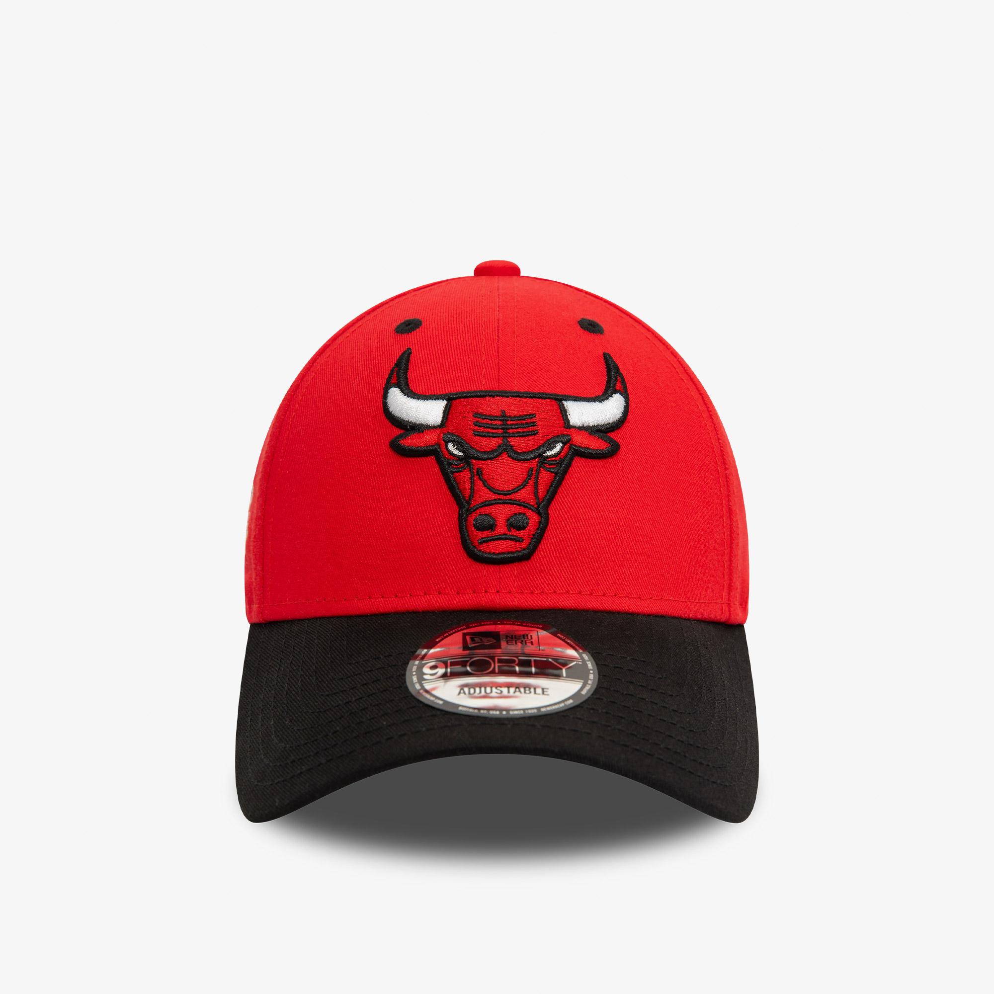 New Era Side Patch Chicago Bulls Unisex Kırmzı Şapka