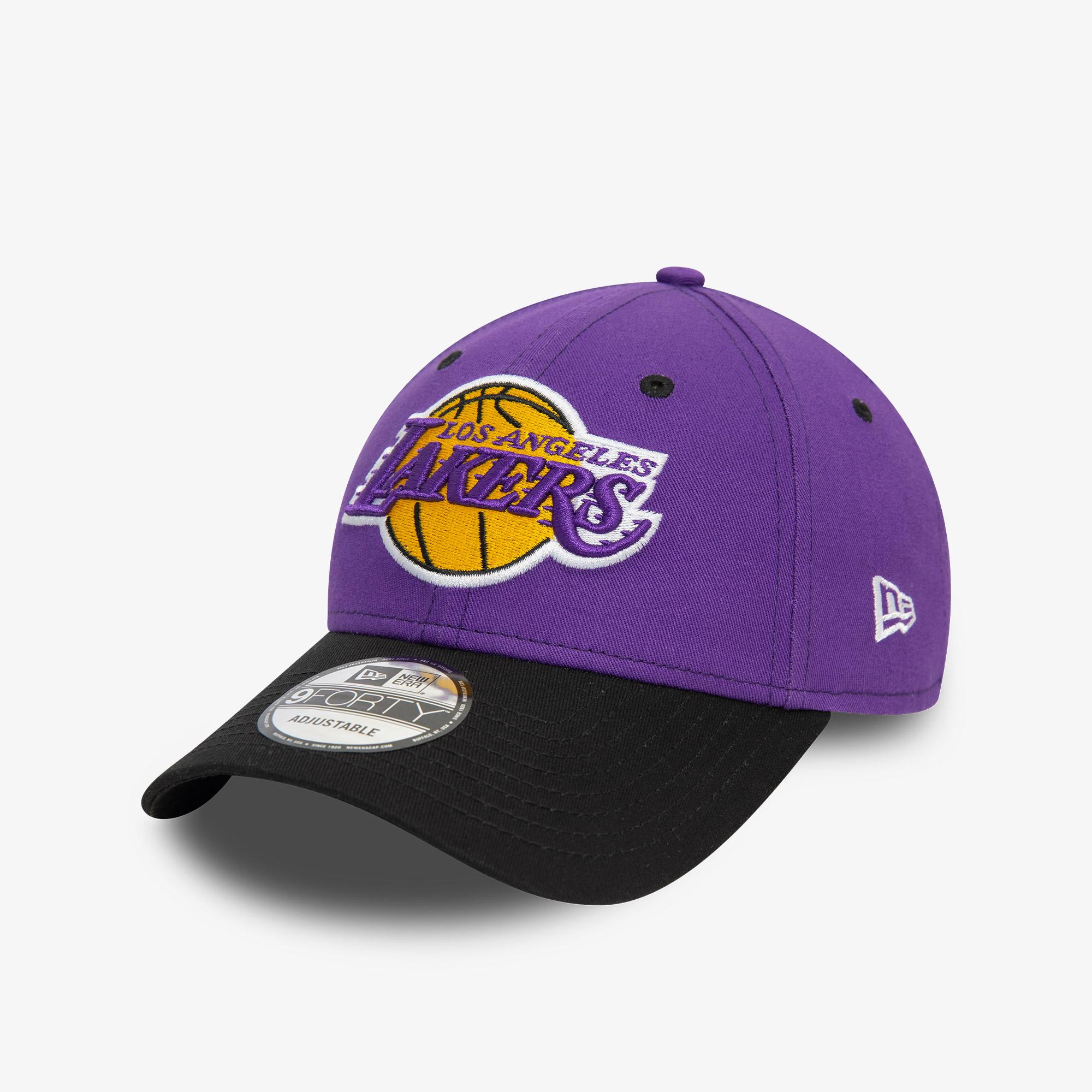 New Era Side Patch LA Lakers Unisex Mor Şapka