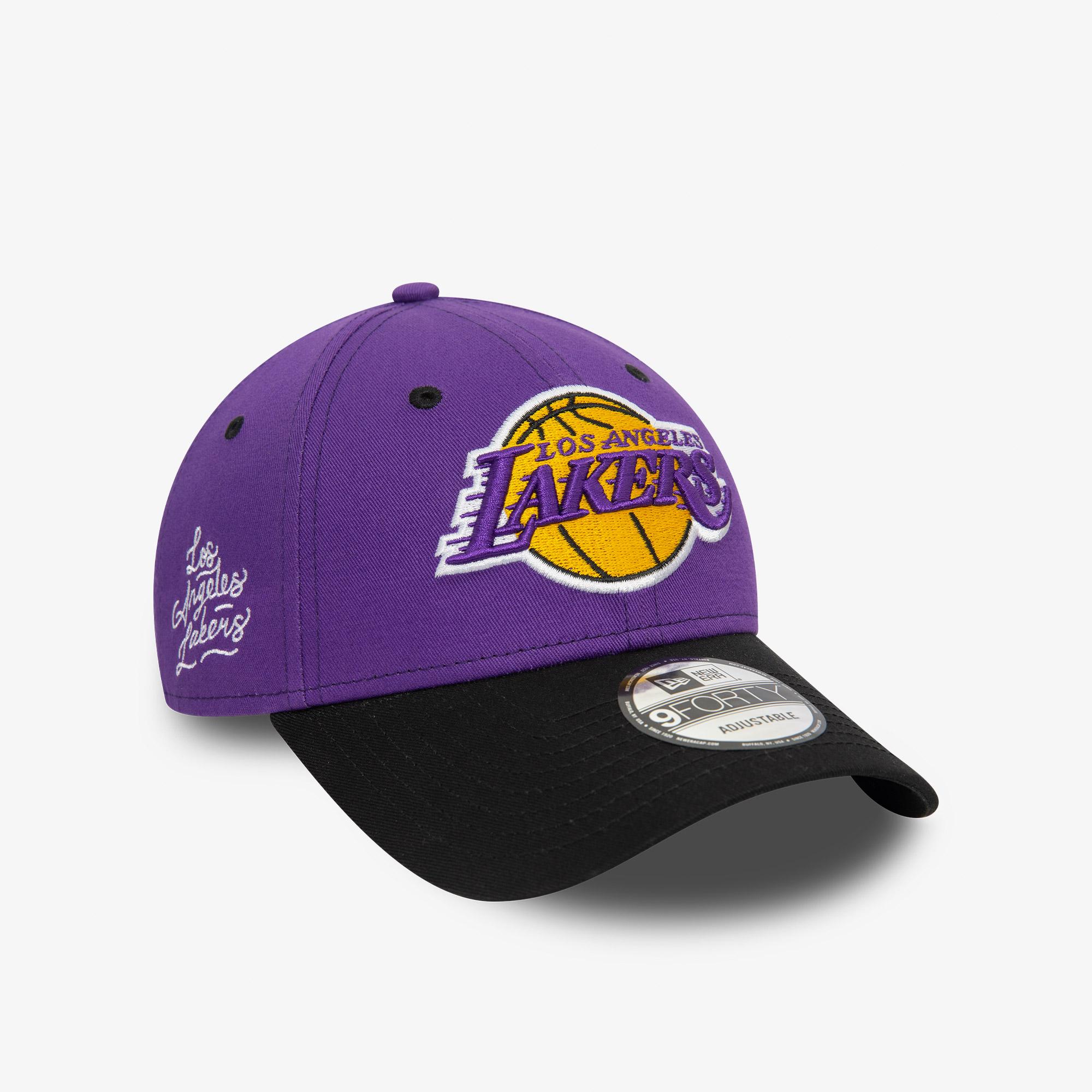 New Era Side Patch LA Lakers Unisex Mor Şapka