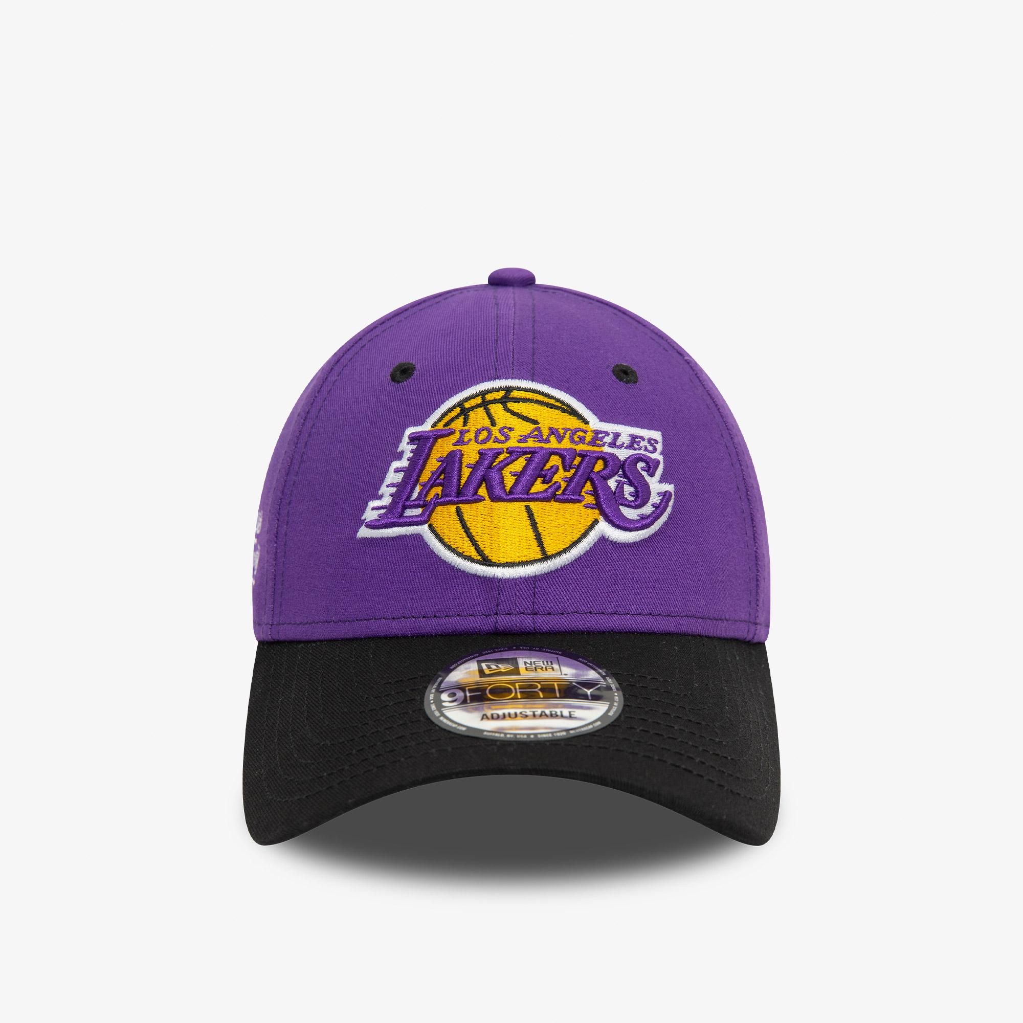 New Era Side Patch LA Lakers Unisex Mor Şapka