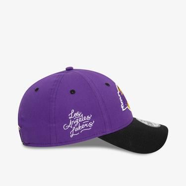  New Era Side Patch LA Lakers Unisex Mor Şapka