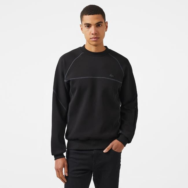  Lacoste Sport Erkek Siyah Sweatshirt