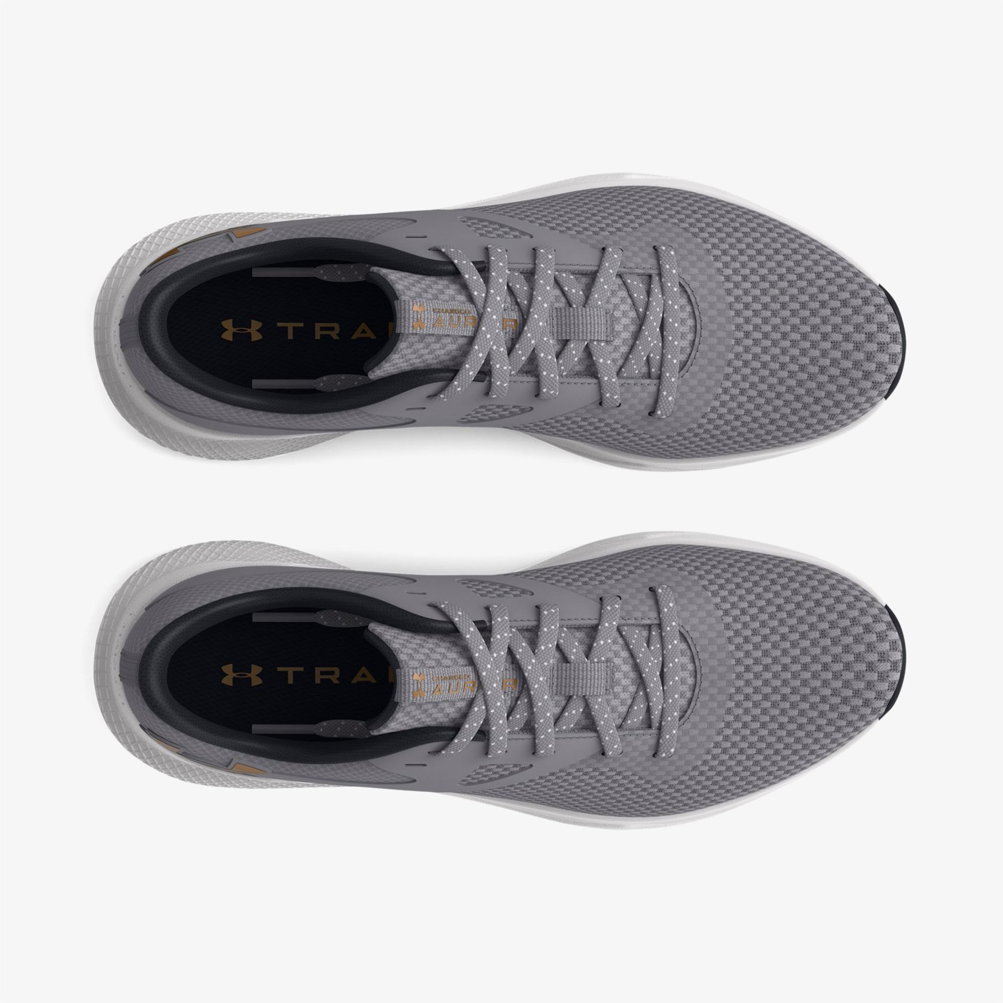 Under Armour Charged Aurora 2 Kadın Gri Antrenman Ayakkabısı