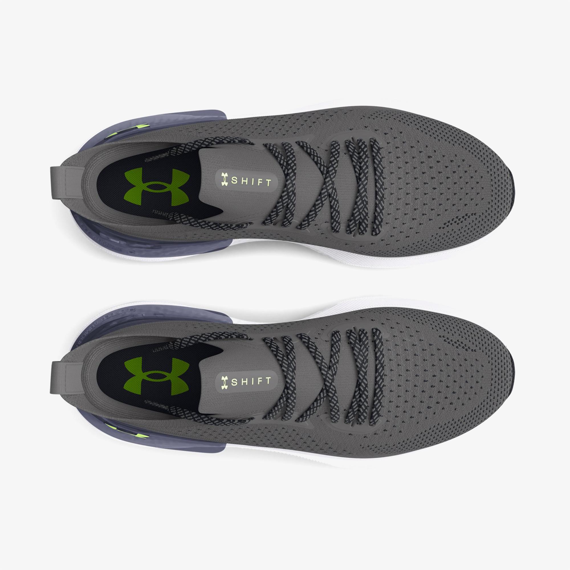 Under Armour Shift Running Erkek Gri Koşu Ayakkabısı