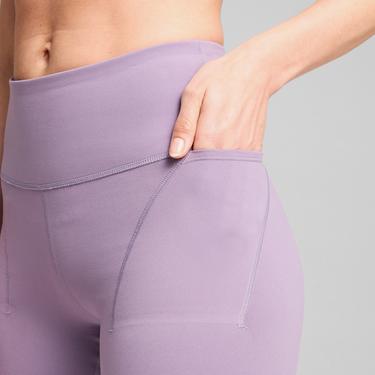  Puma Cloudspun Kadın Mor Antrenman Tayt