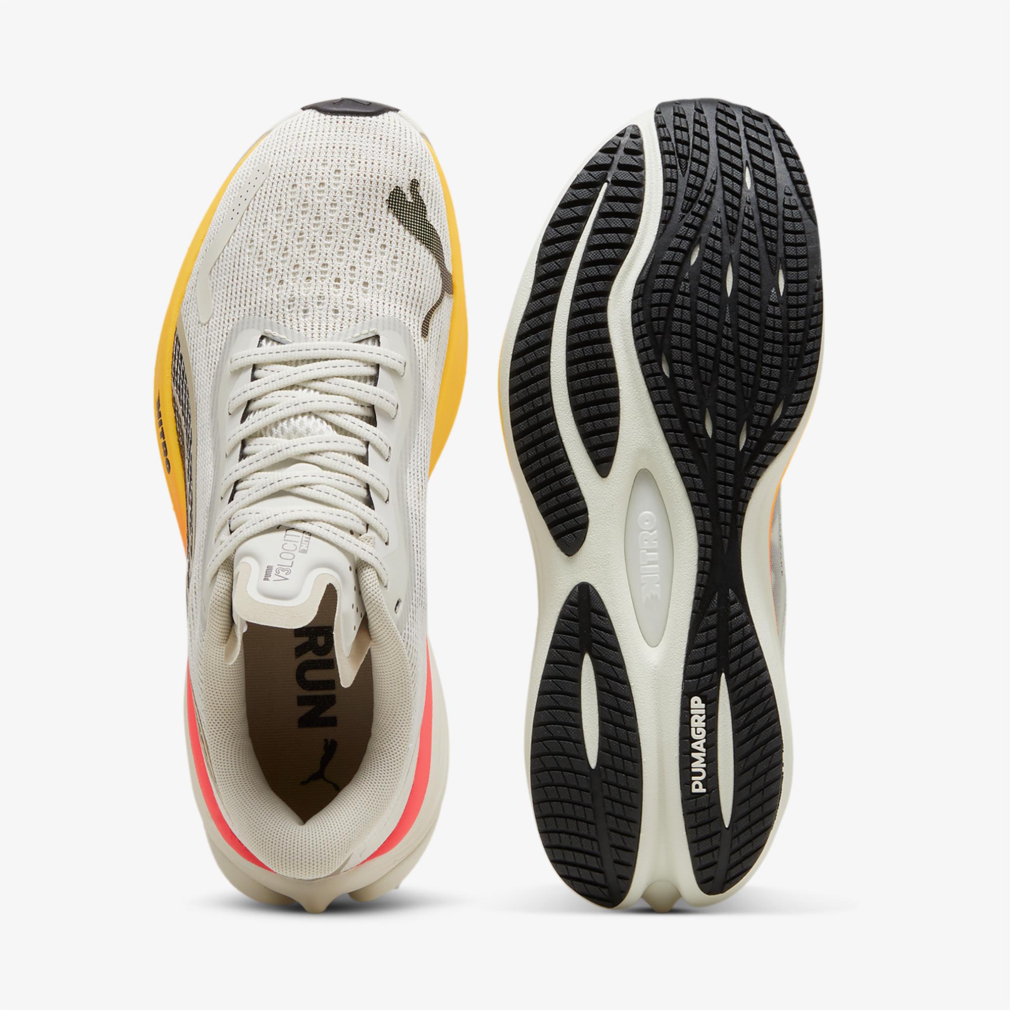 Puma Velocity Nitro 3 Kadın Beyaz Koşu Ayakkabısı