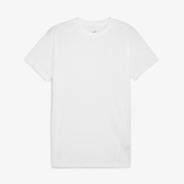  Puma Evostripe Erkek Beyaz Günlük T-Shirt