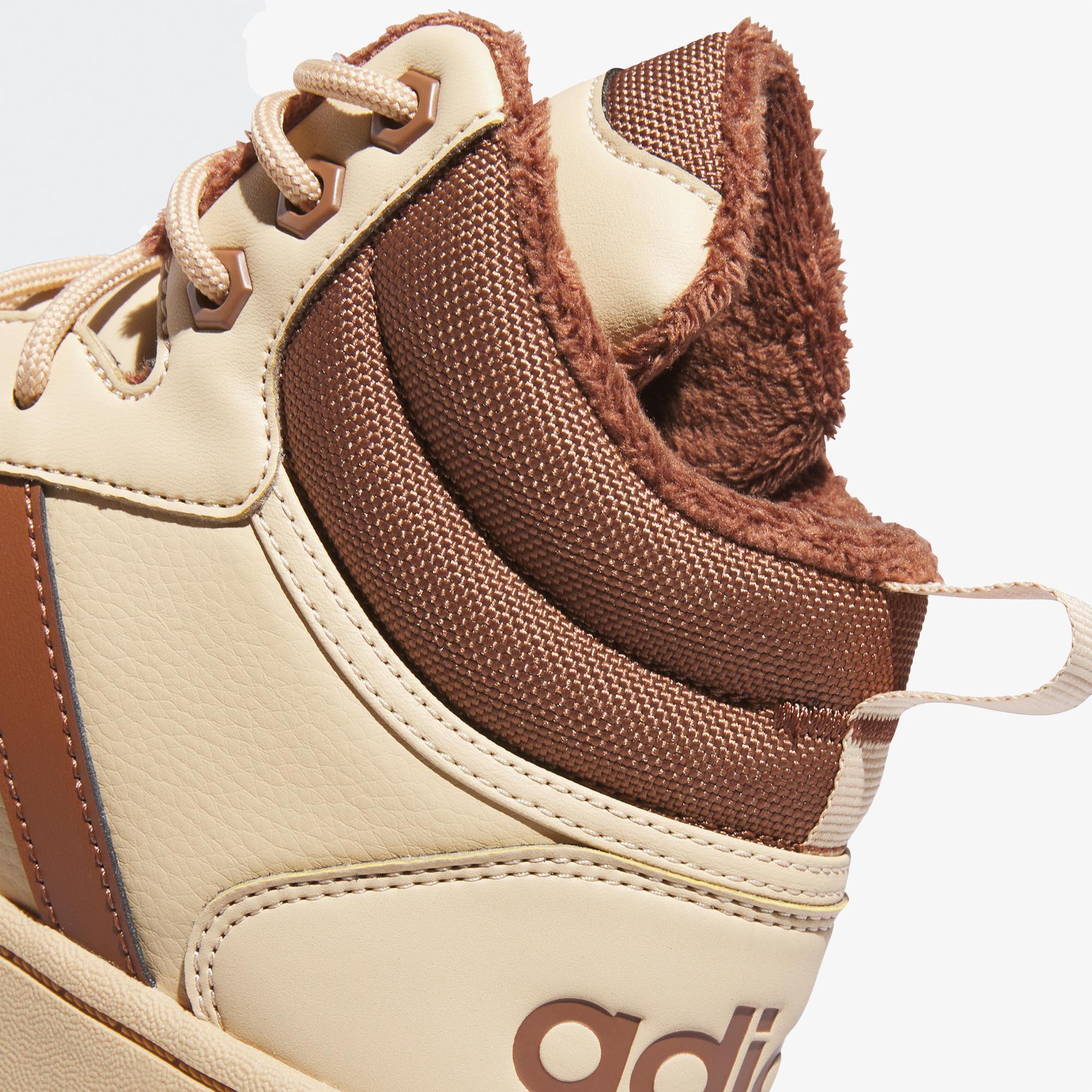 adidas Hoops 3.0 Mid Erkek Krem Spor Ayakkabı