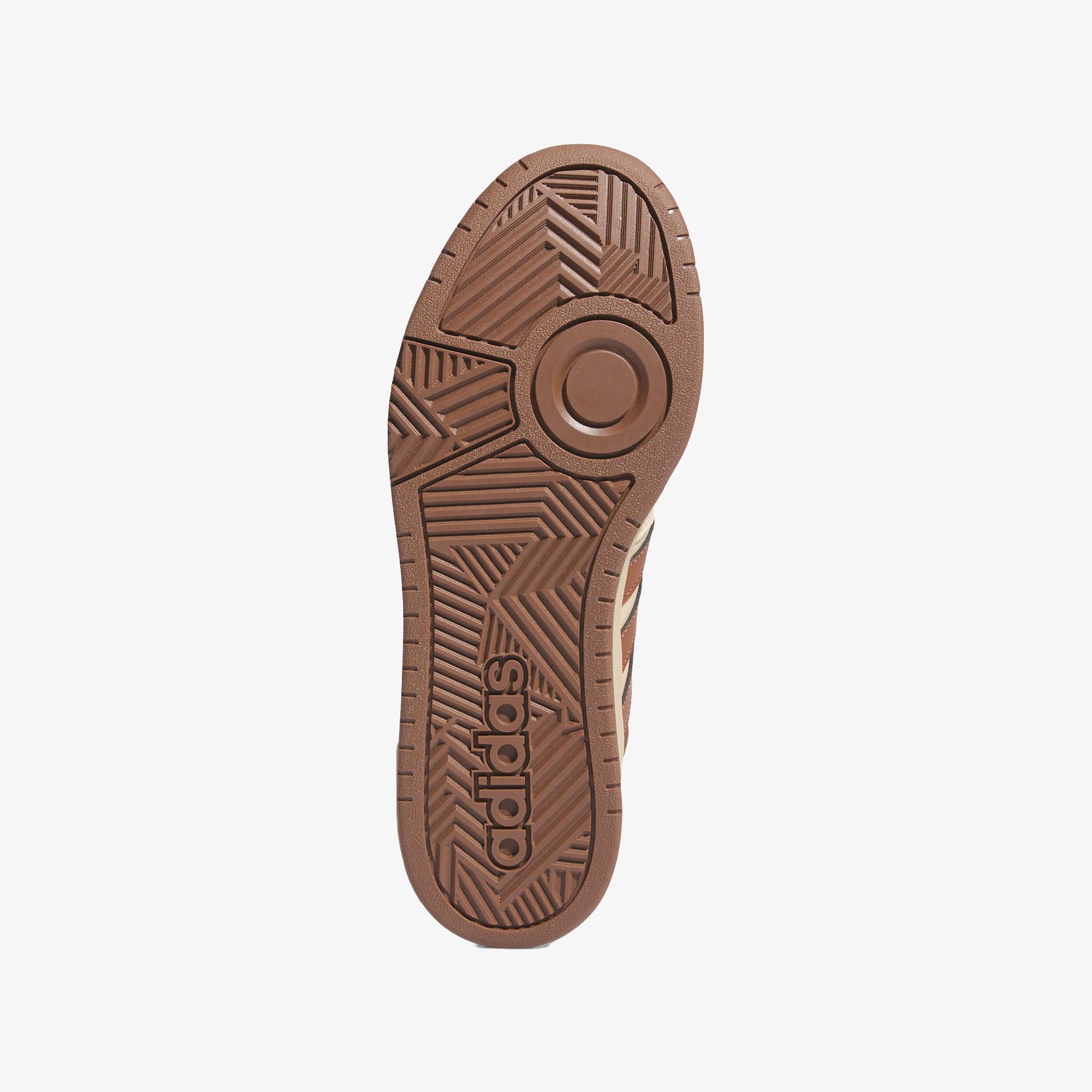 adidas Hoops 3.0 Mid Erkek Krem Spor Ayakkabı