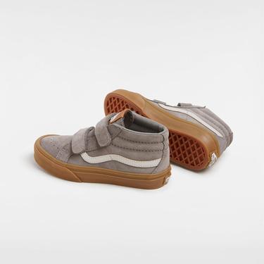  Vans Sk8-Mid Reissue V Çocuk Gri Sneaker