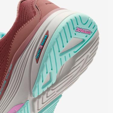  Skechers Go Walk Distance Walker Morning Sunset Kadın Kırmızı Yürüyüş Ayakkabısı