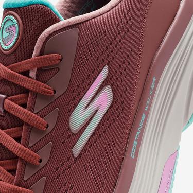  Skechers Go Walk Distance Walker Morning Sunset Kadın Kırmızı Yürüyüş Ayakkabısı