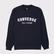 Converse Go-To All Star Standard Fit Fleece Crew Unisex Siyah Sweatshirt