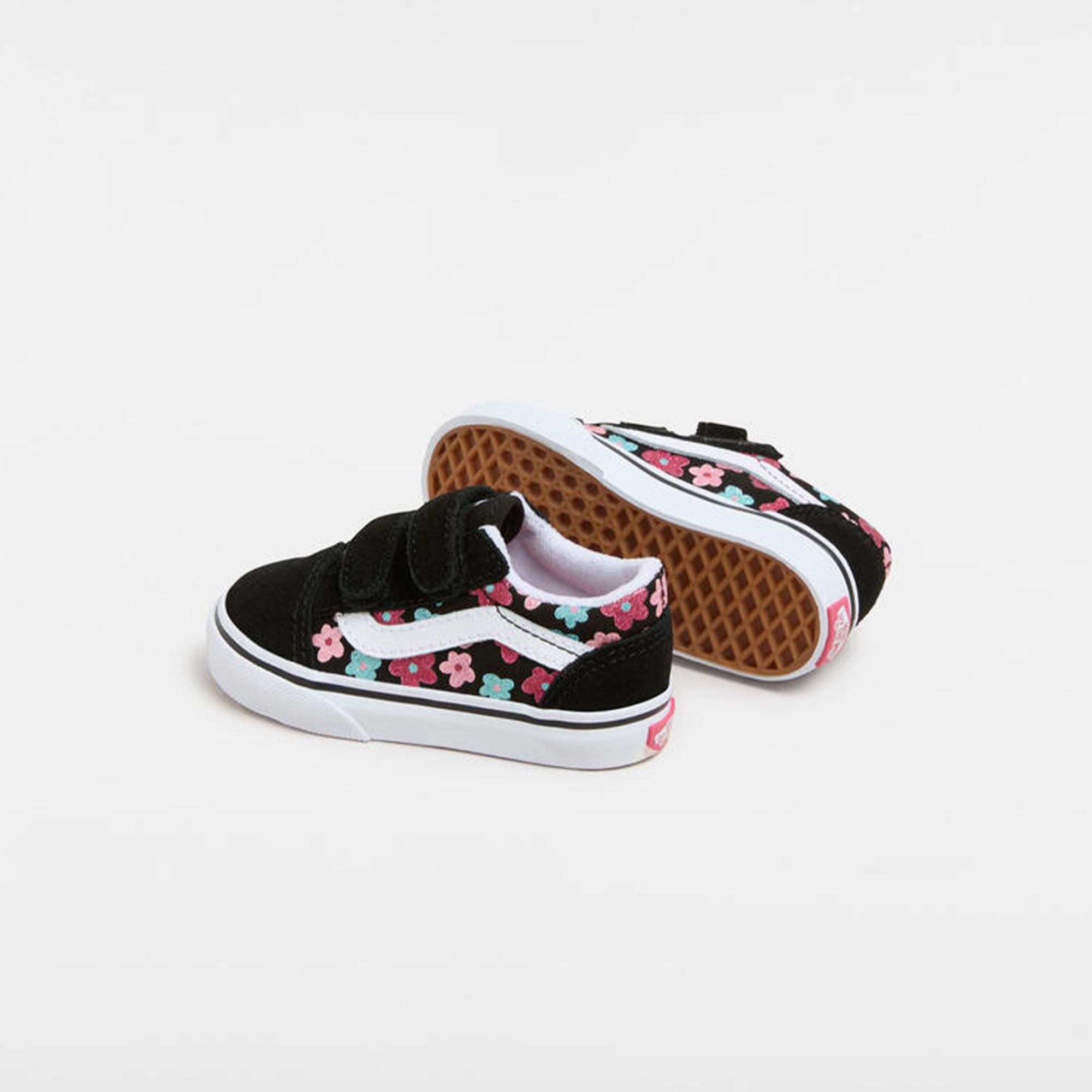 Vans Old Skool V Glit Bebek Renkli Sneaker