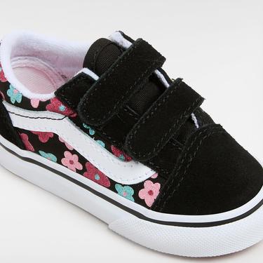  Vans Old Skool V Glit Bebek Renkli Sneaker