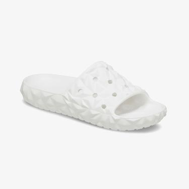  Crocs Classic Geometric V2 Unisex Beyaz Terlik