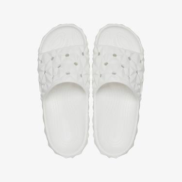  Crocs Classic Geometric V2 Unisex Beyaz Terlik