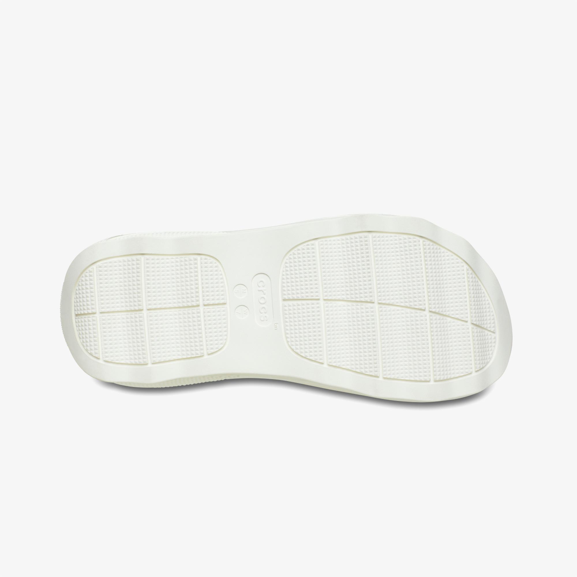 Crocs Mega Crush Triple Strap Kadın Beyaz Terlik