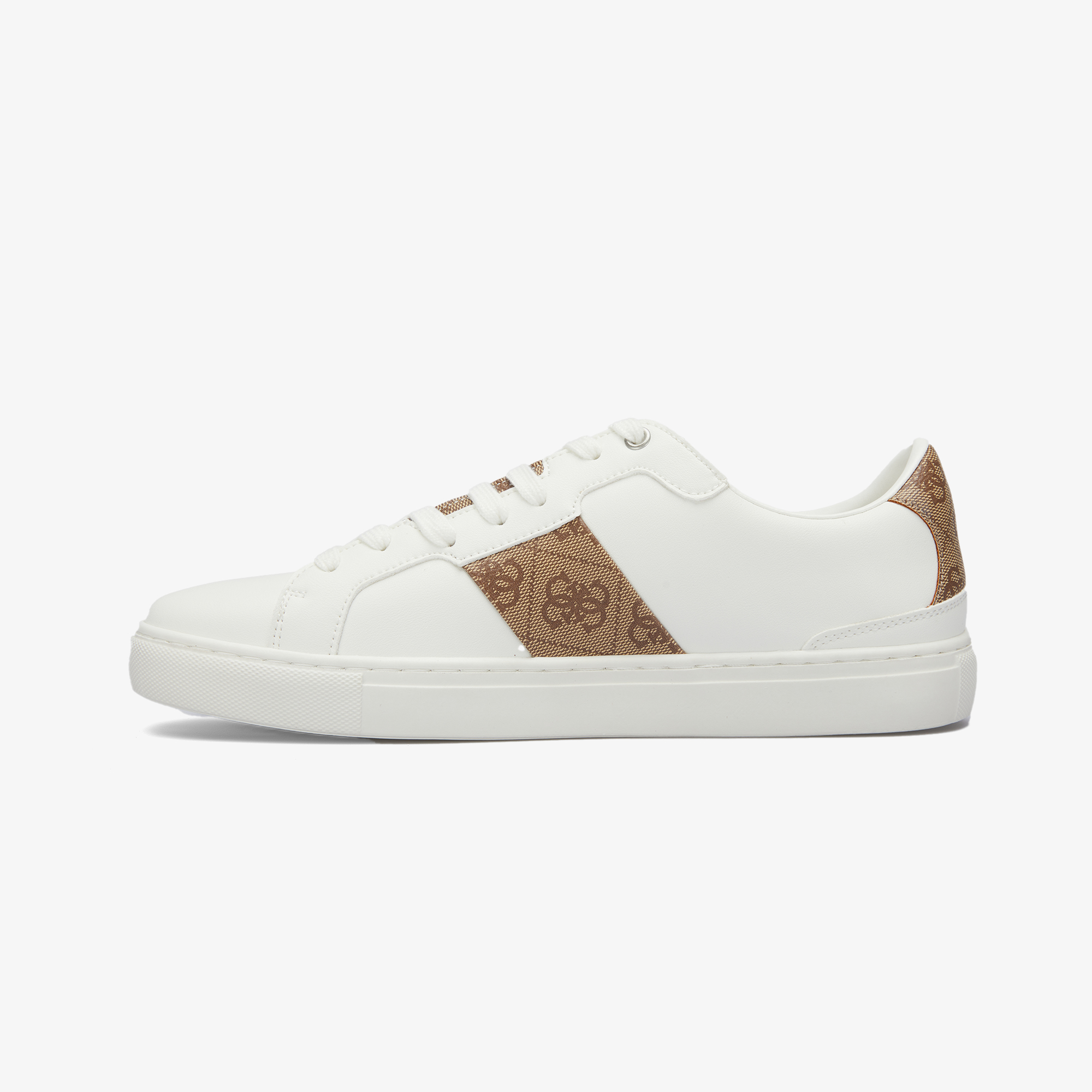 Guess Guess Todı 4G-Shine Embsed Pu/Ip Lama 03 Erkek Beyaz/Be Spor Ayakkabı Sneaker | FashFed Beyaz - 3. görsel