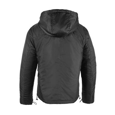  Alanzo Siyah Erkek Çift Taraflı Deri Bomber Ceket